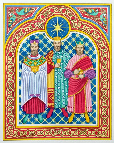 Adoration of the Magi by Lavinia Hamer